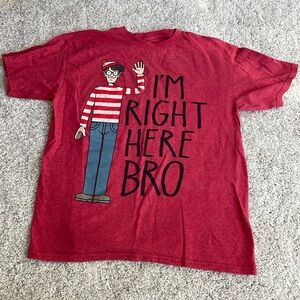 Where’s Waldo tee shirt